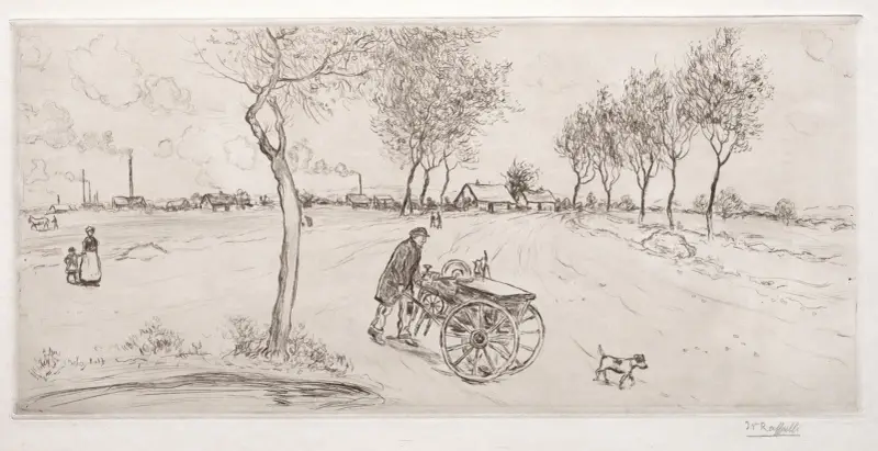 Knivsliparen av Jean François Raffaëlli