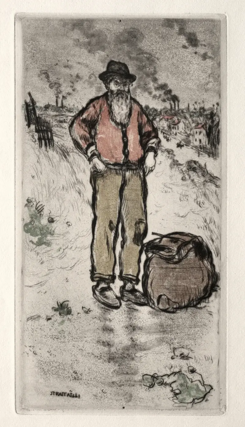 Lumpsamlaren av Jean François Raffaëlli