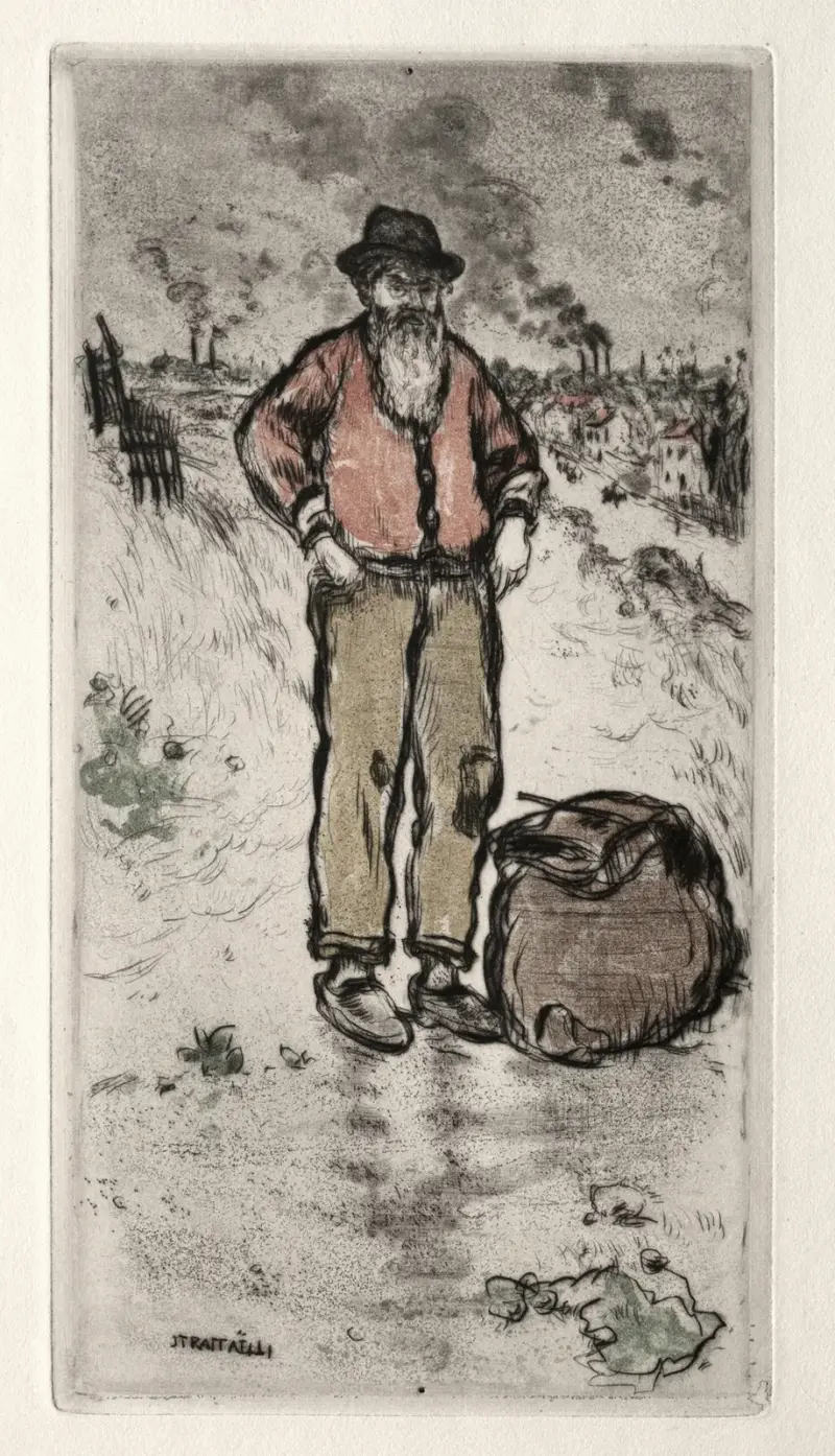 Lumpsamlaren av Jean François Raffaëlli
