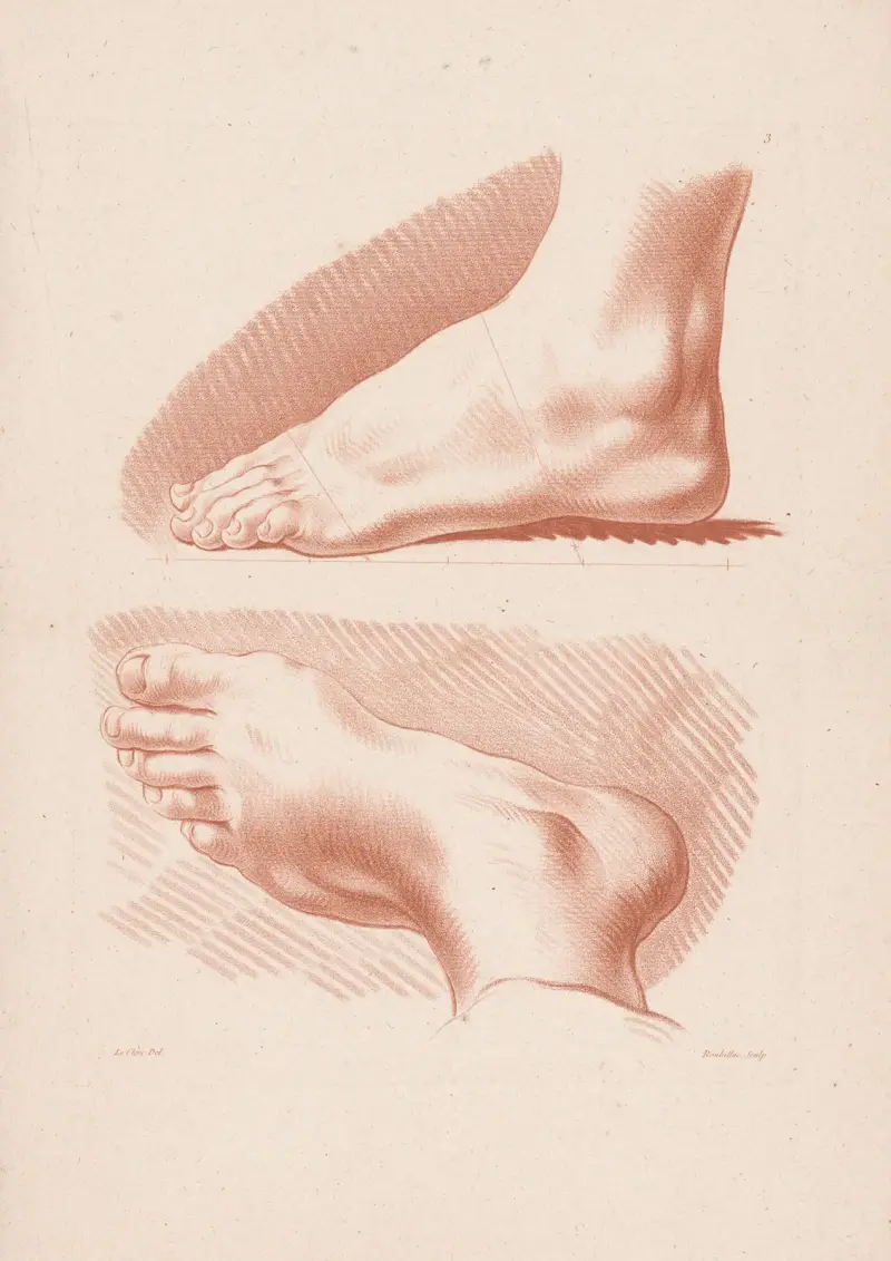 Dwie stopy, 1749 – Nr. 2, Louis-François Roubiliac