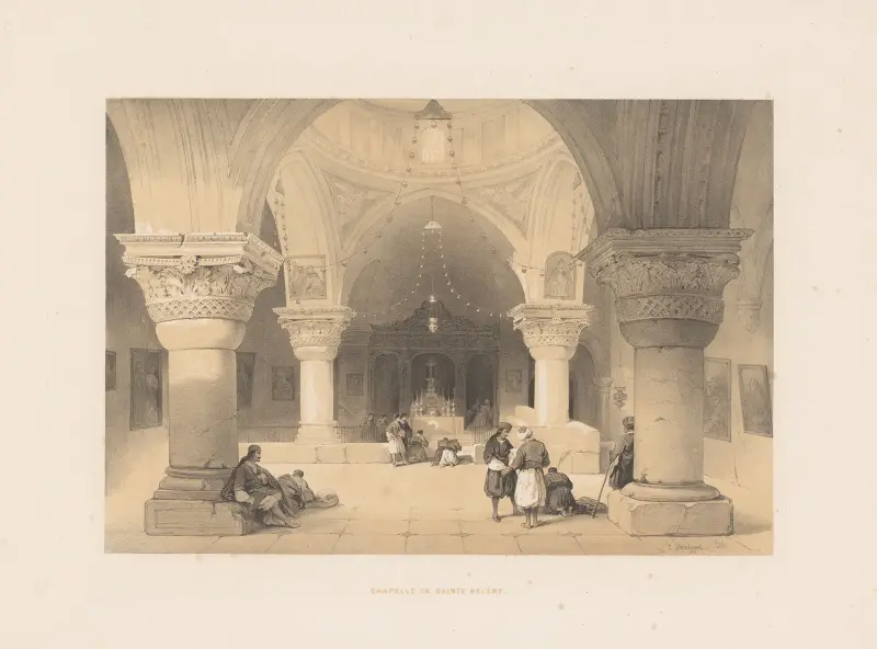 Kapelle der heiligen Helena von François Stroobant
