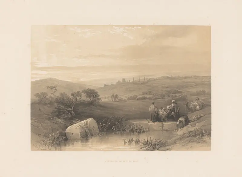 Jérusalem du cote du Nord av François Stroobant