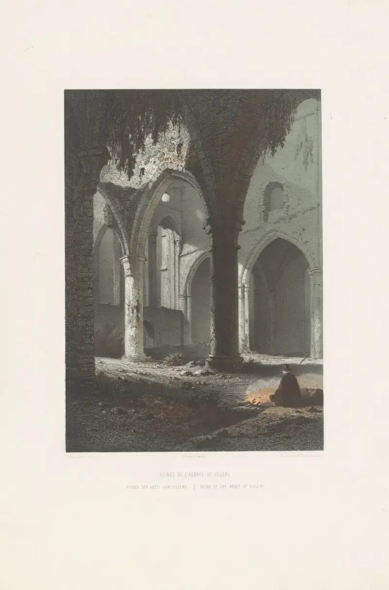 Ruine der Abtei von Villers von François Stroobant