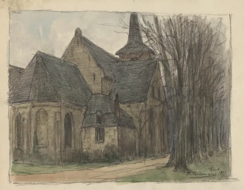 Kyrka i Forest av Jean-François Taelemans