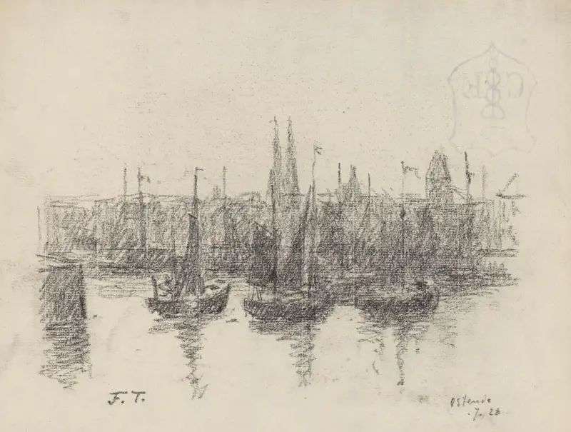 Ostende – port de pêche av Jean-François Taelemans