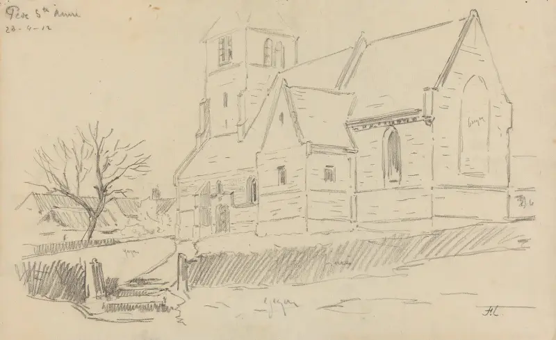 Pede-Sainte-Anne (Dorfkirche) von Jean-François Taelemans