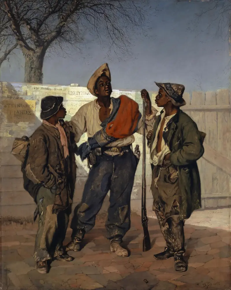 Die Rückkehr des Freiwilligen von Frank Buchser
