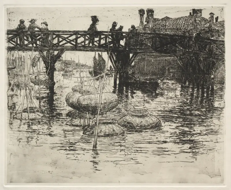 San Pietro in Castello, Venice, 1883 – nr 2 av Frank Duveneck