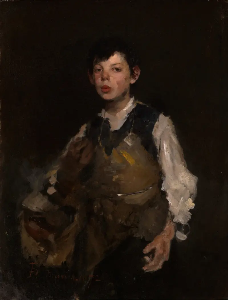 Den visslande pojken av Frank Duveneck