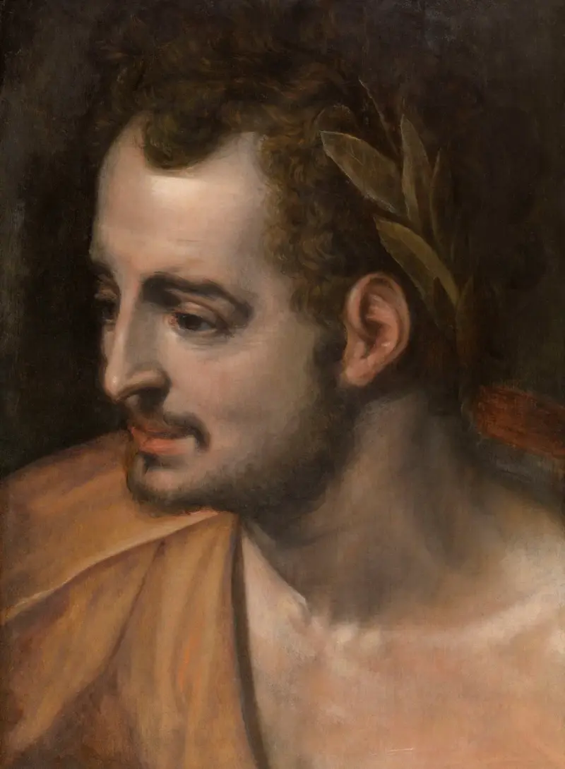 Ein römischer Kaiser von Frans Floris