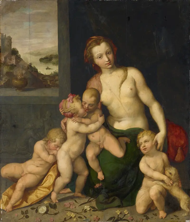 Caritas – Nr. 2, Frans Floris