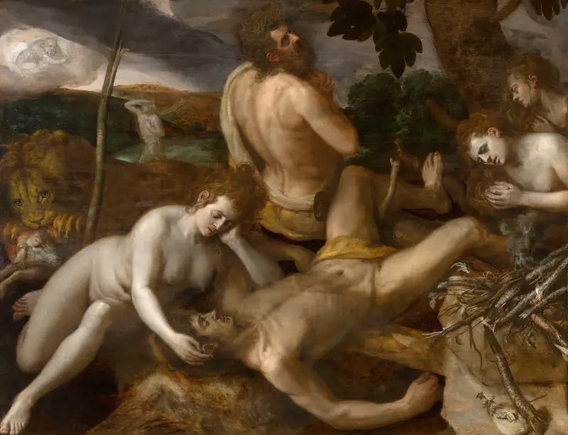 Oplakávání Ábela, Frans Floris