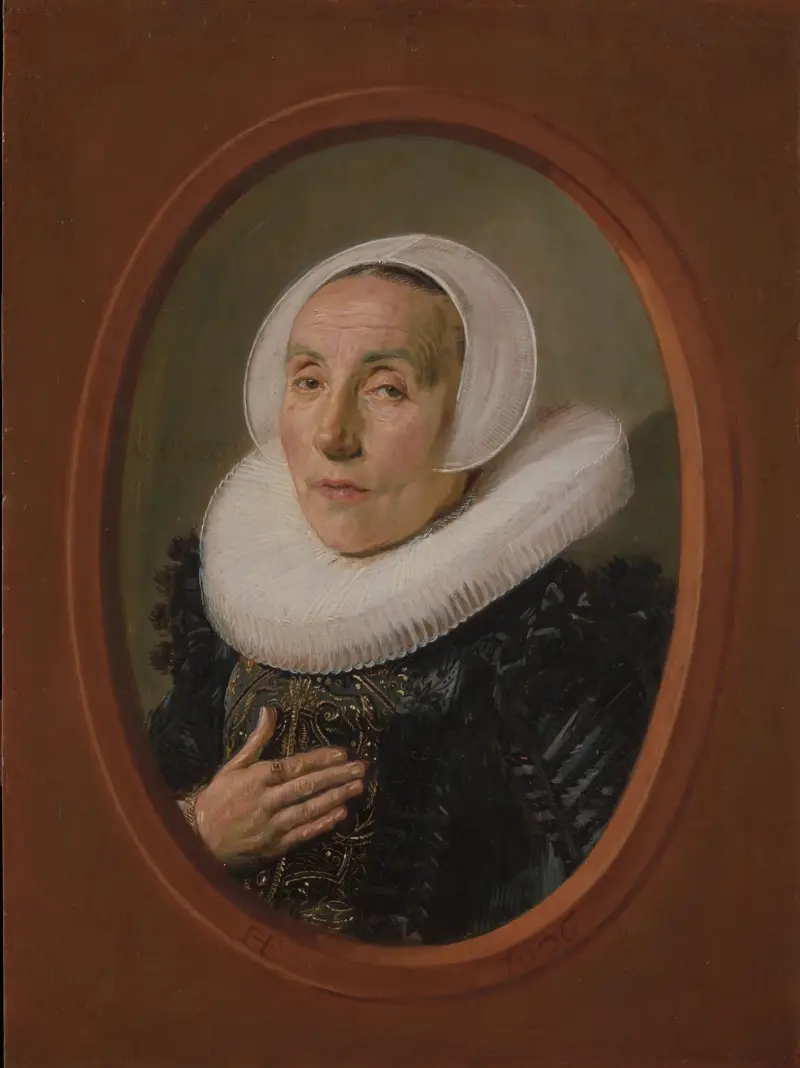 Anna van der Aar (geboren 1576, gestorben nach 1626) von Frans Hals