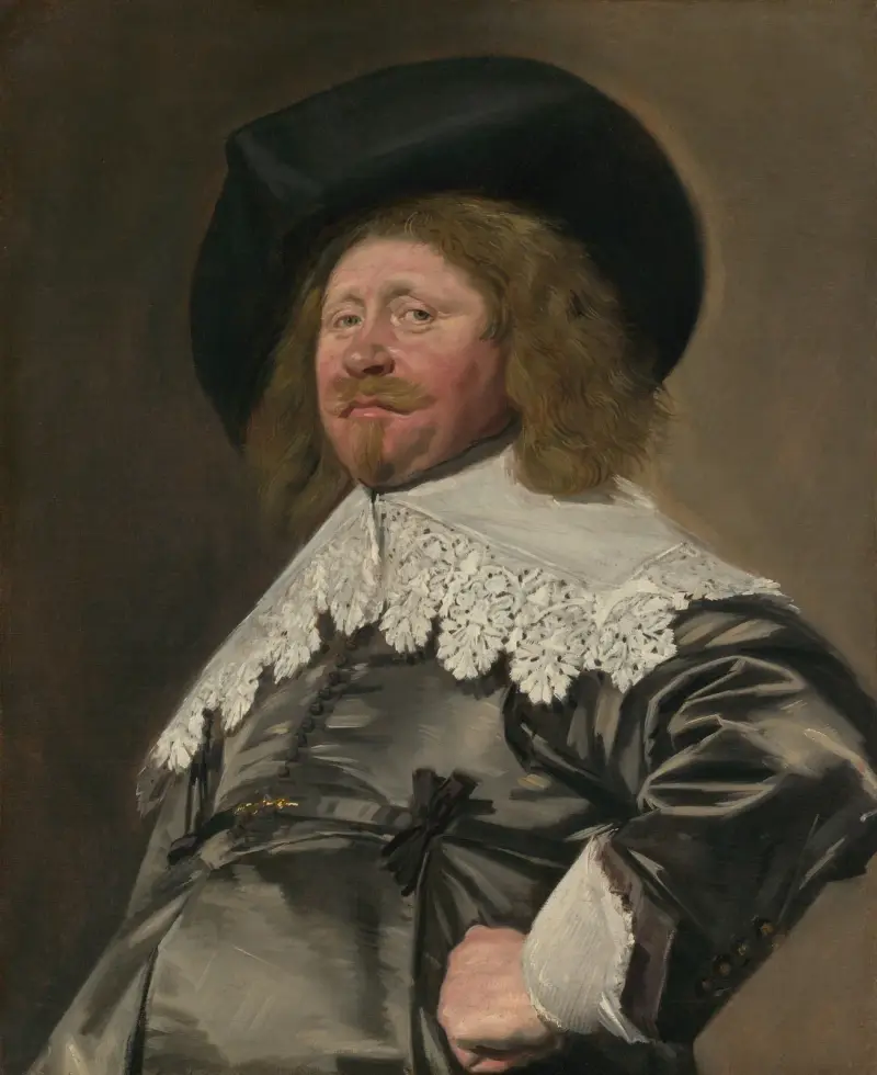 Portrait of a Man, Possibly Nicolaes Pietersz Duyst van Voorhout (born about 1600, died 1650) av Frans Hals