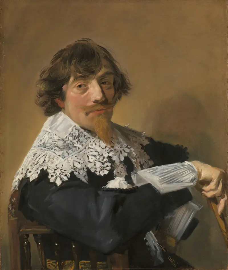 Portrait of a Man, 1635 av Frans Hals