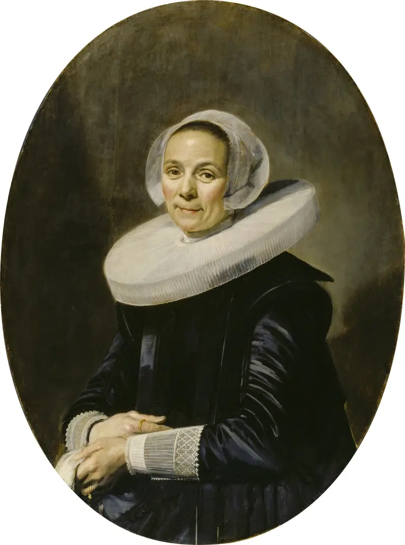 Portrait of a Woman, 1638 av Frans Hals