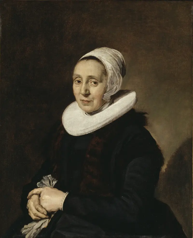 Portrait of a Woman, 1643 av Frans Hals