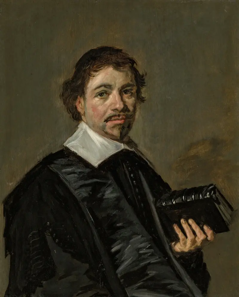 Portrait of Johannes Hoornbeeck av Frans Hals