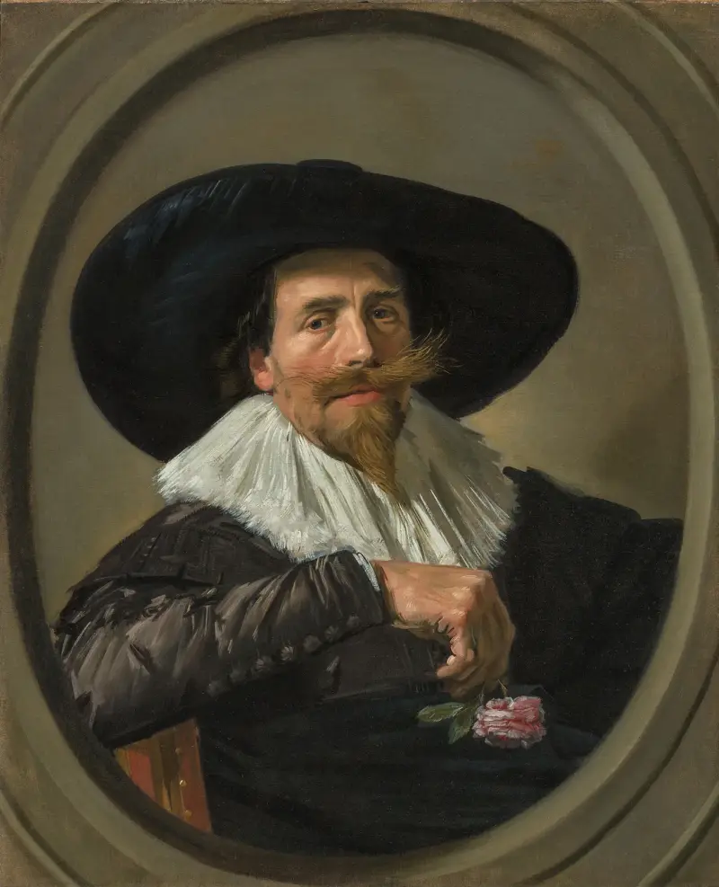 Portrait of Pieter Dircksz. Tjarck av Frans Hals