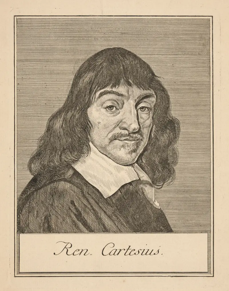 Portret Renégo Descartes'a (Cartesius), Frans Hals