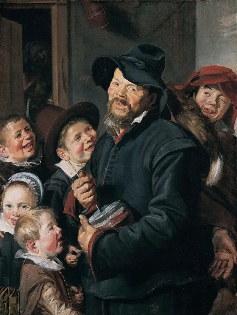 Hráč na rommelpot, Frans Hals