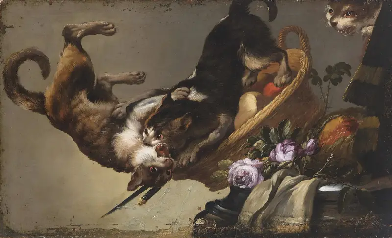 Kämpfende Katzen von Frans Snyders