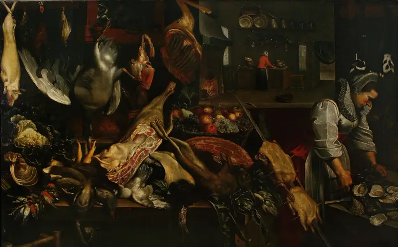 Kücheninterieur von Frans Snyders