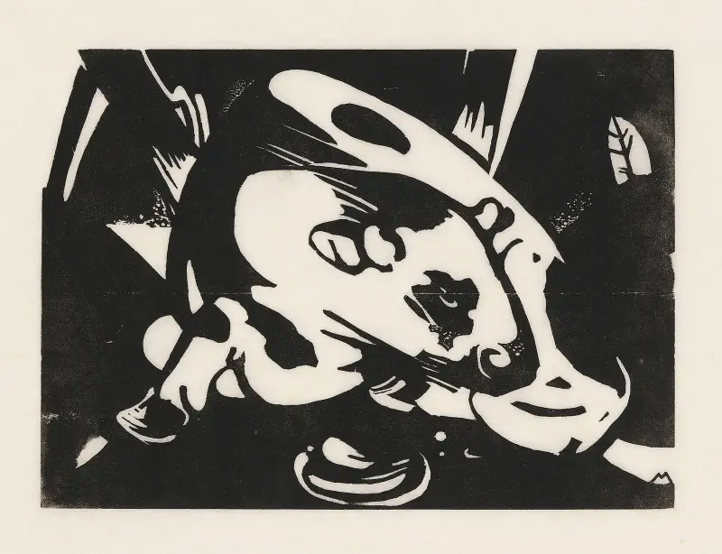 Býk, 1912 – č. 2, Franz Marc