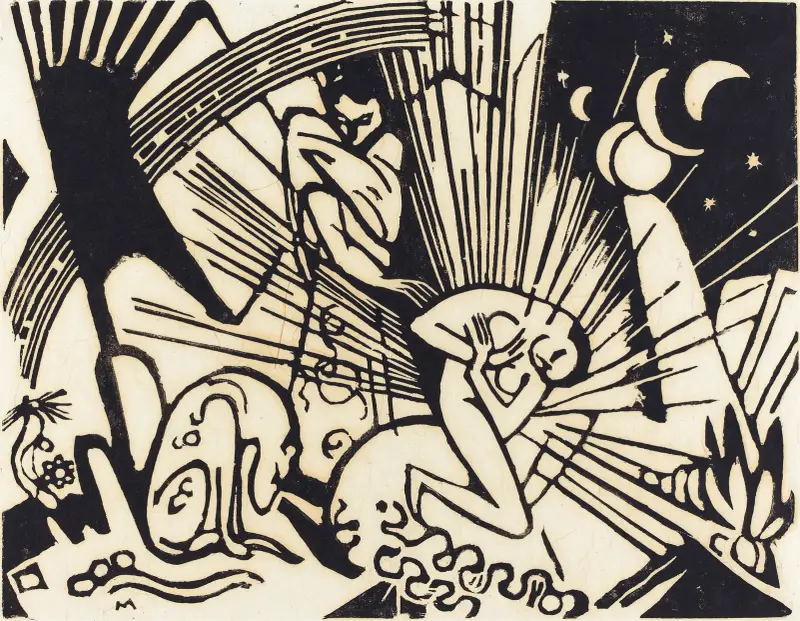 Reconciliation (Versoehnung), Franz Marc