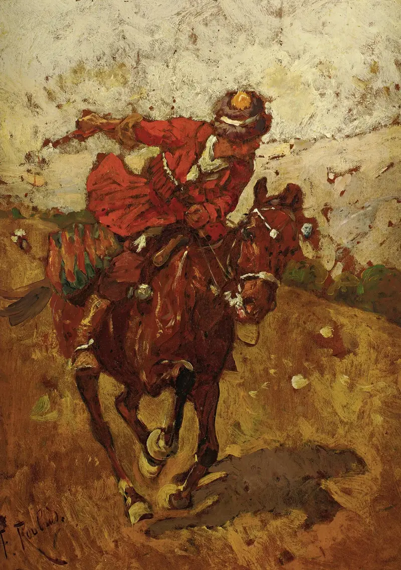 Kozacki jeździec, Franz Roubaud