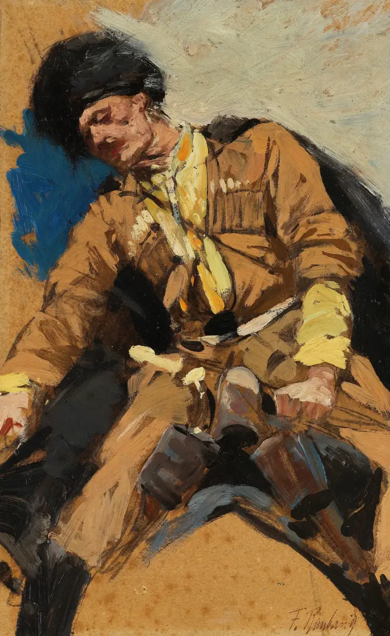 Čerkeský jezdec, Franz Roubaud