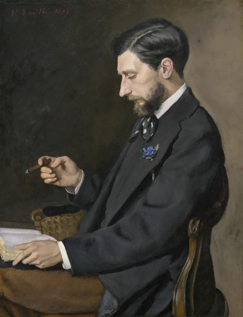 Edmond Maître, Frédéric Bazille