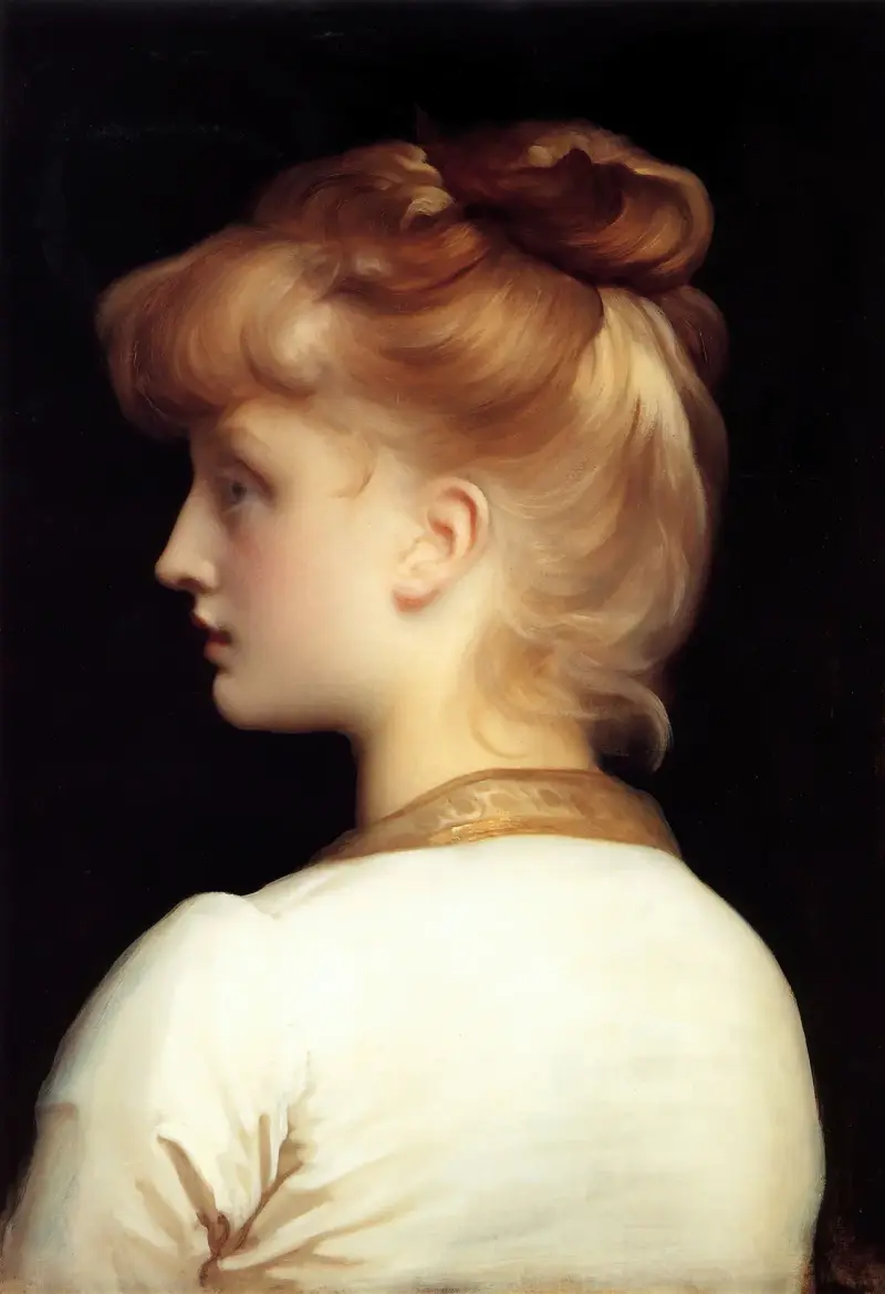 Ein Mädchen von Frederic Leighton