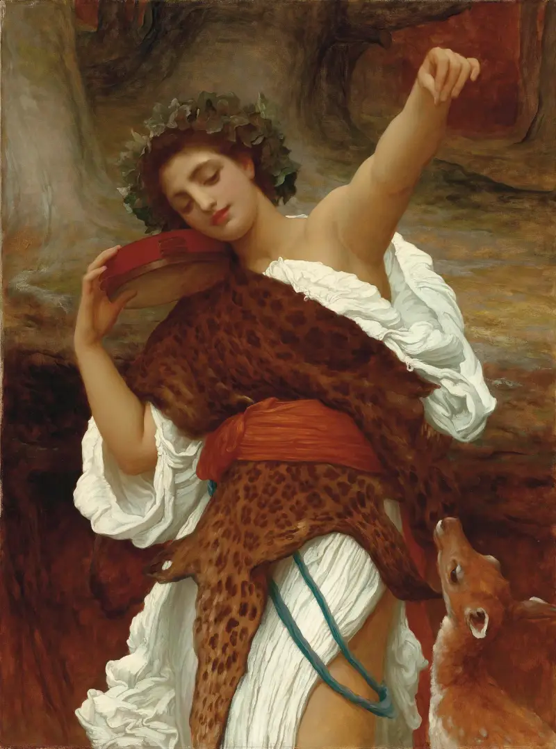 Bakchantka, Frederic Leighton