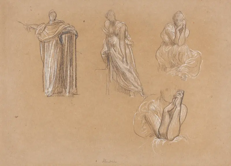 Studie figur, Frederic Leighton