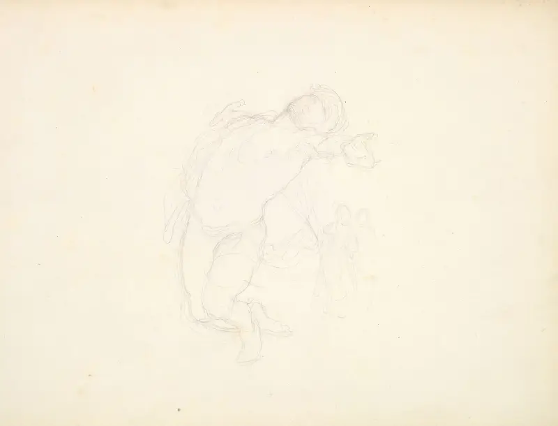 Studium męskiej sylwetki, Frederic Leighton