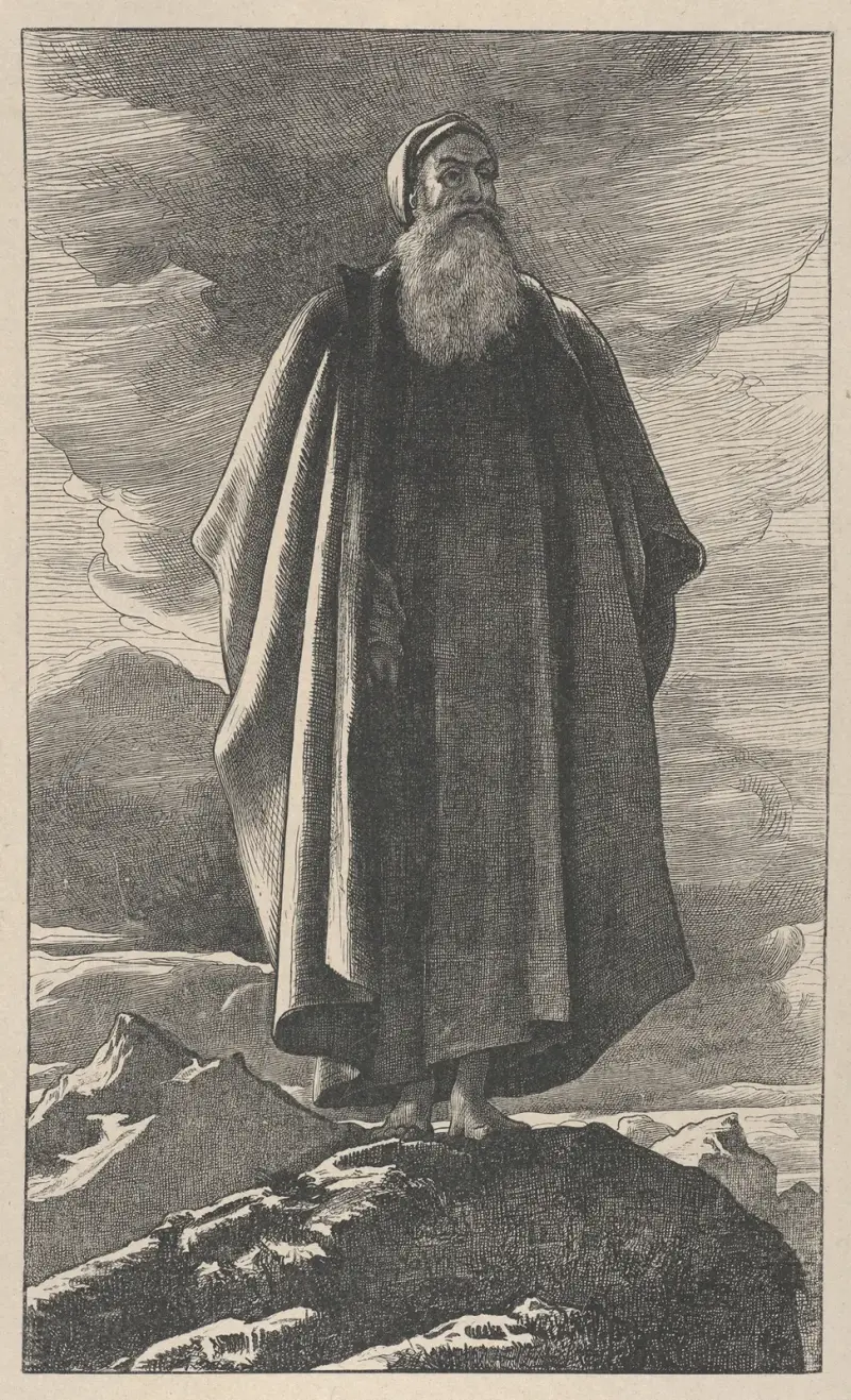Moses Views the Promised Land av Frederic Leighton