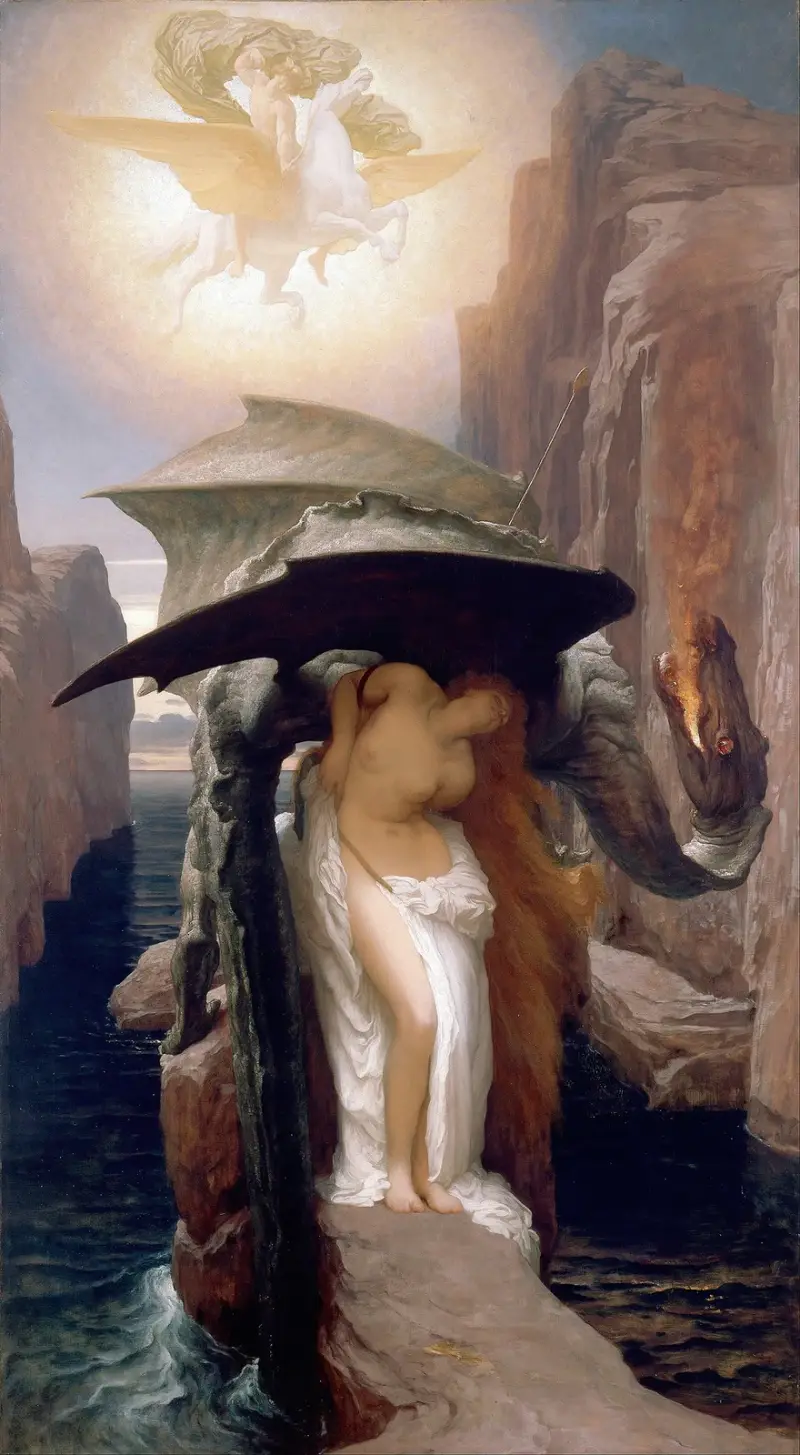 Perseusz i Andromeda, Frederic Leighton