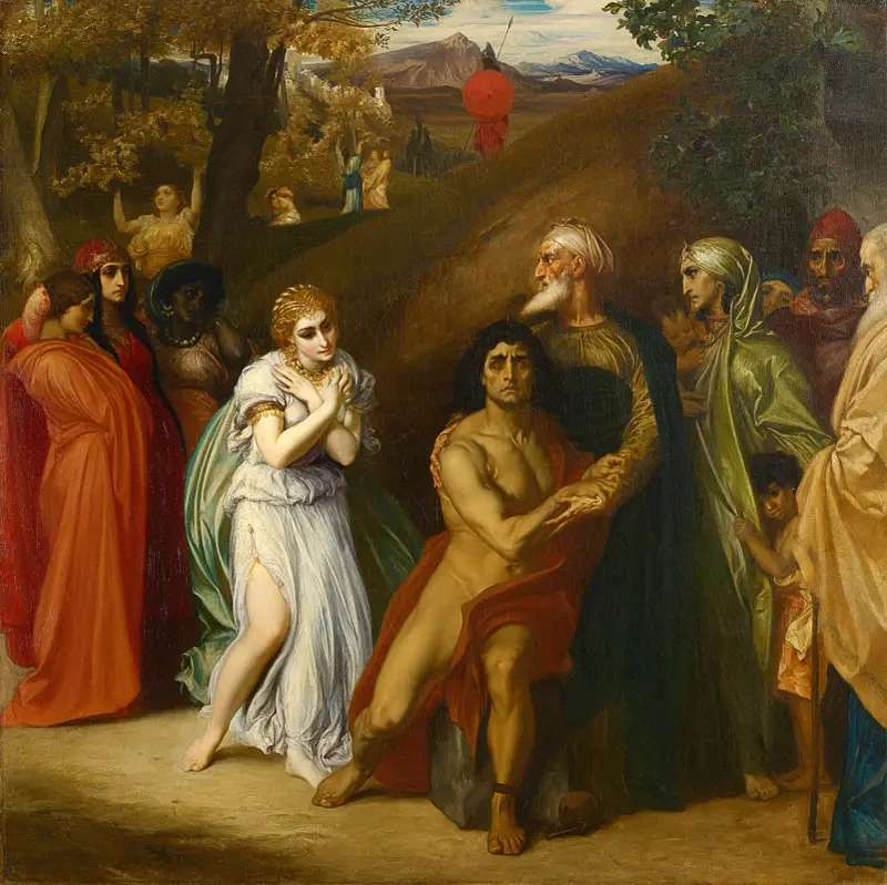 Samson a Dalila, Frederic Leighton