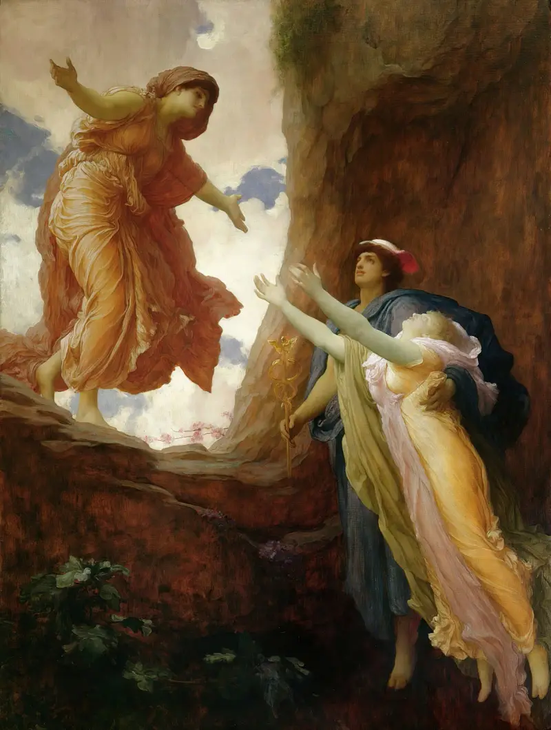 The Return Of Persephone, 1891 av Frederic Leighton