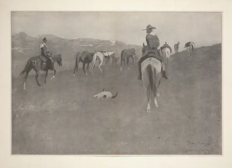 Jisté znamení, Frederic Remington