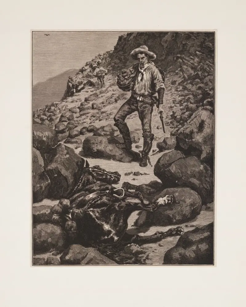 Opuštěná, Frederic Remington