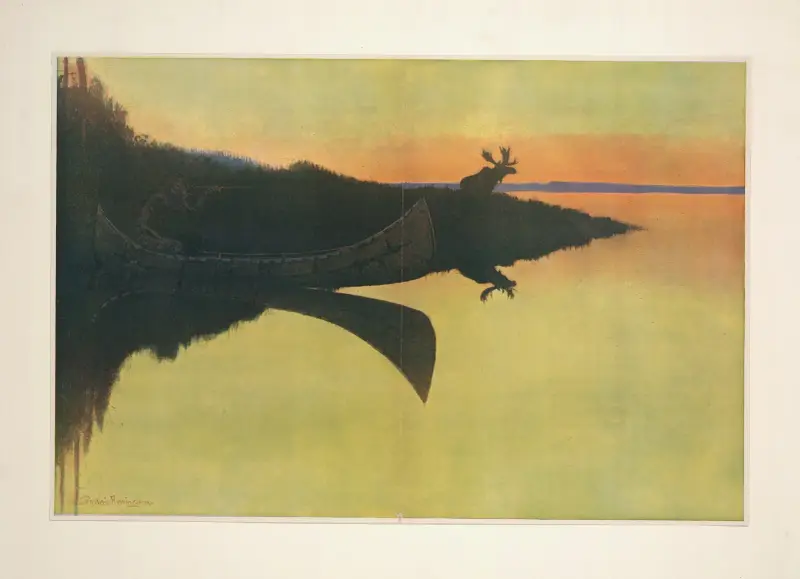 Coming to the call av Frederic Remington
