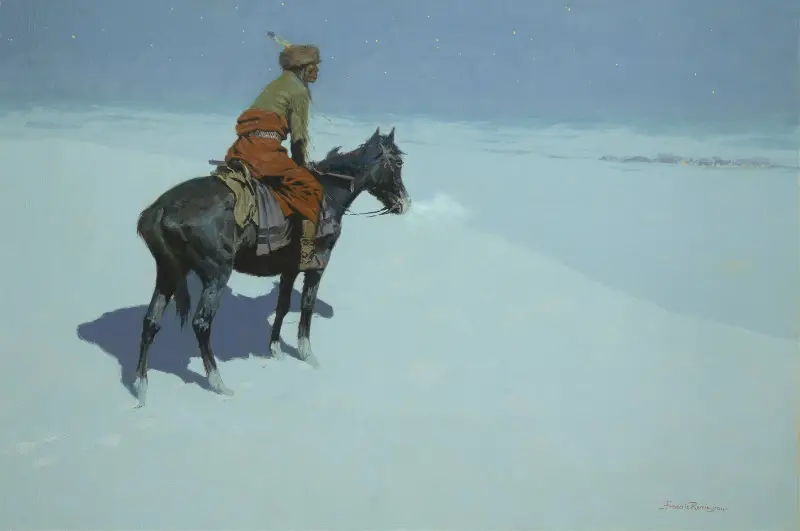 Friends or Foes? (The Scout) av Frederic Remington