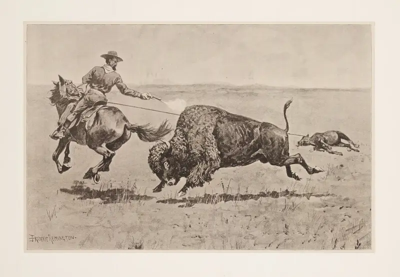 Mr. Jone’s adventure av Frederic Remington
