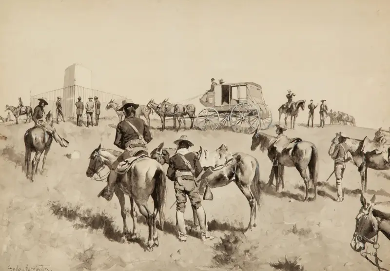 On the Bighorn av Frederic Remington
