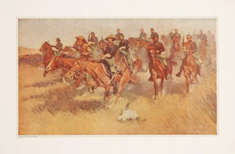 On the souther plains in 1860 av Frederic Remington