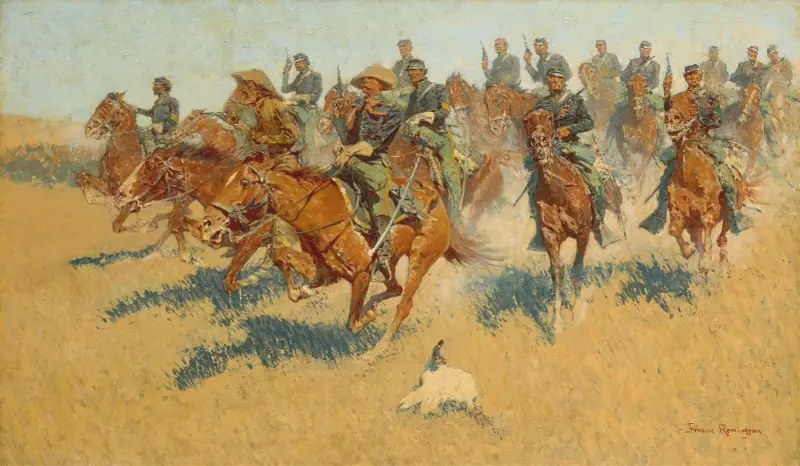 On the Southern Plains av Frederic Remington