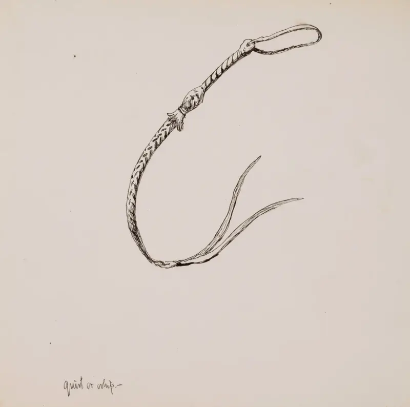 Quirt or Whip av Frederic Remington