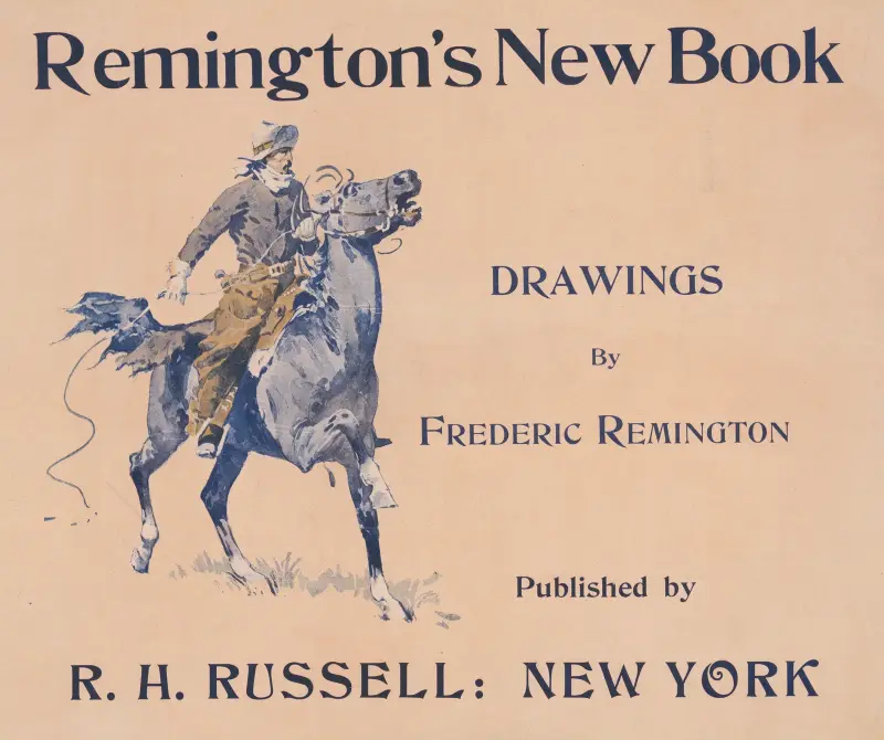 Remington’s new book, drawings by Frederic Remington av Frederic Remington
